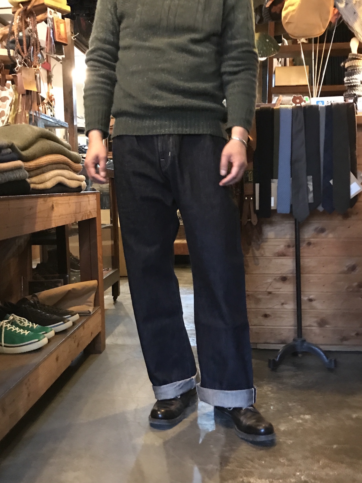 ORGUEIL OR-1055 Wide Denim Trousers | Jeans Shop Spiral Blog